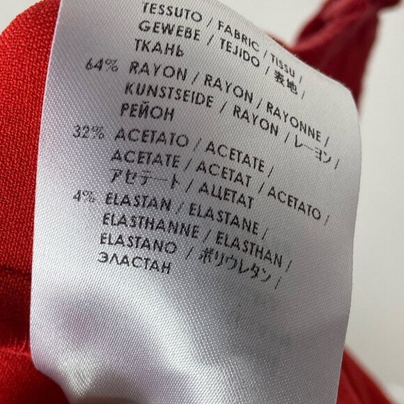 Stella McCartney Crepe Tapered Elastic Waist Pants Trousers Size 36 or 0 Pockets - Picture 12 of 12